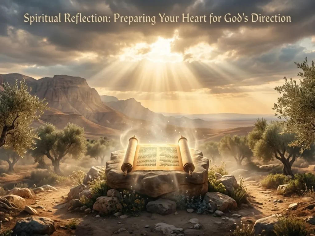 Spiritual Reflection Preparing Your Heart for God’s Direction