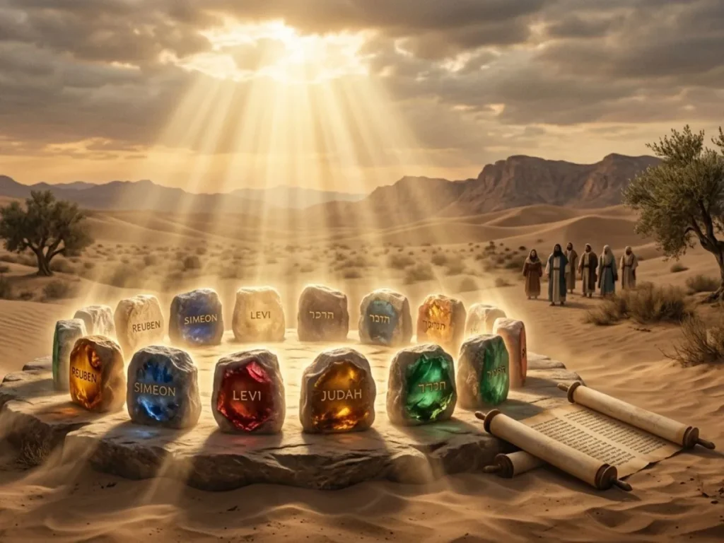 what does the 12 stones represent