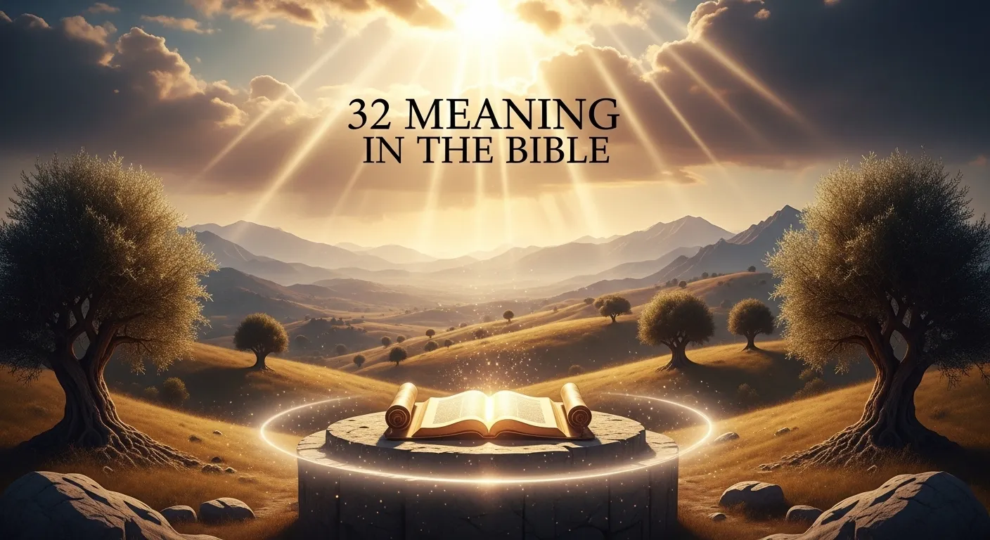 32 Meaning in the Bible