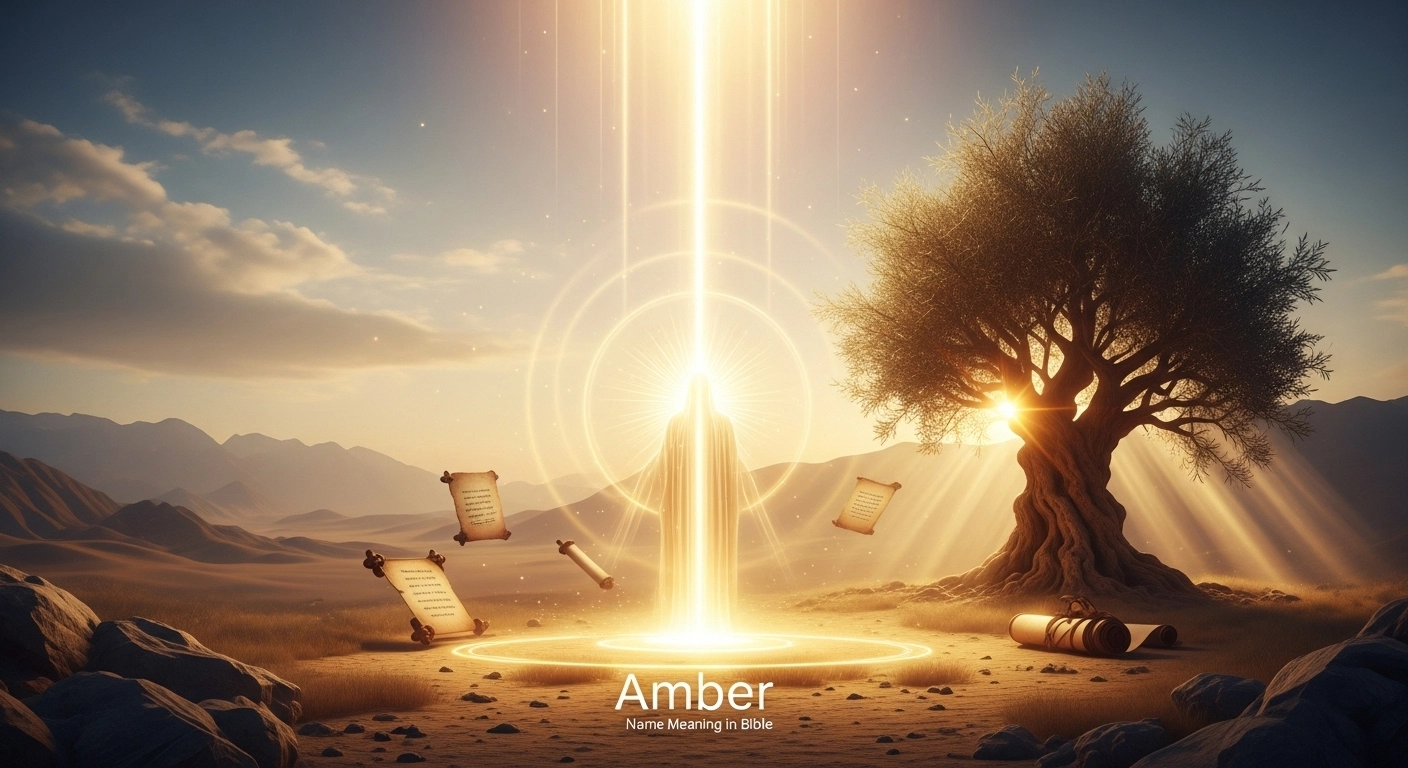 Amber Name Meaning in Bible