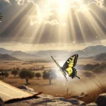 Black And Yellow Butterfly