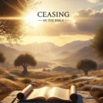 Ceasing Mean in the Bible