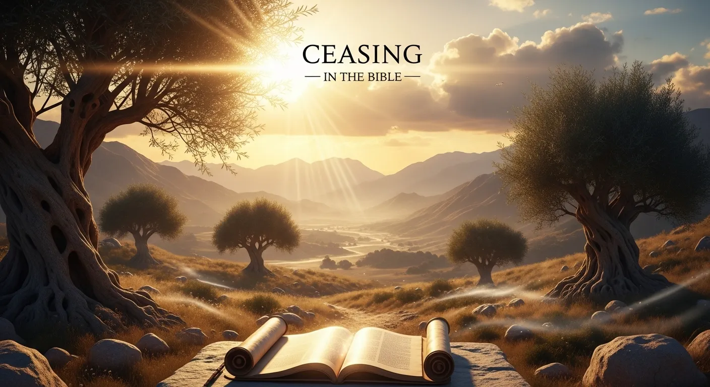 Ceasing Mean in the Bible