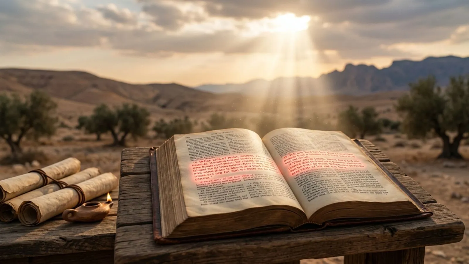 Red Letters in the Bible Meaning