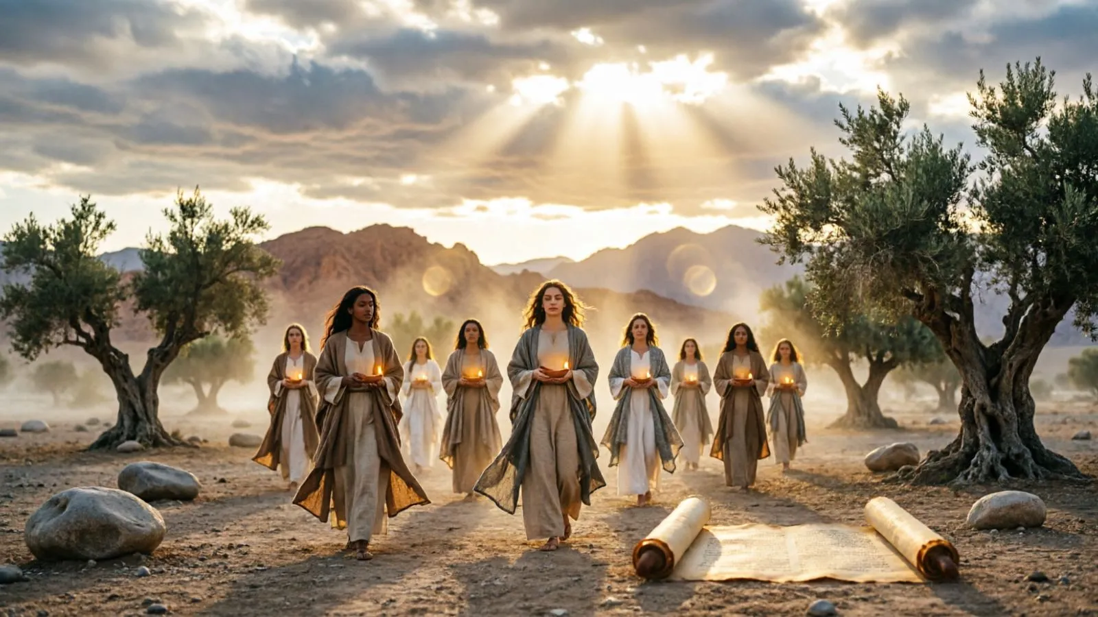 10 Virgins in the Bible