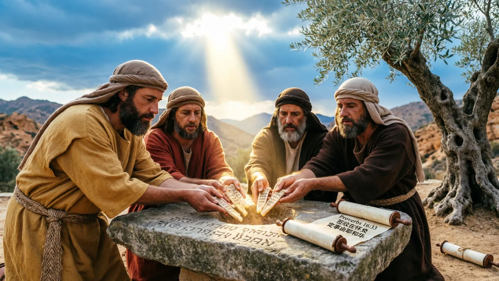 Casting Lots in the Bible