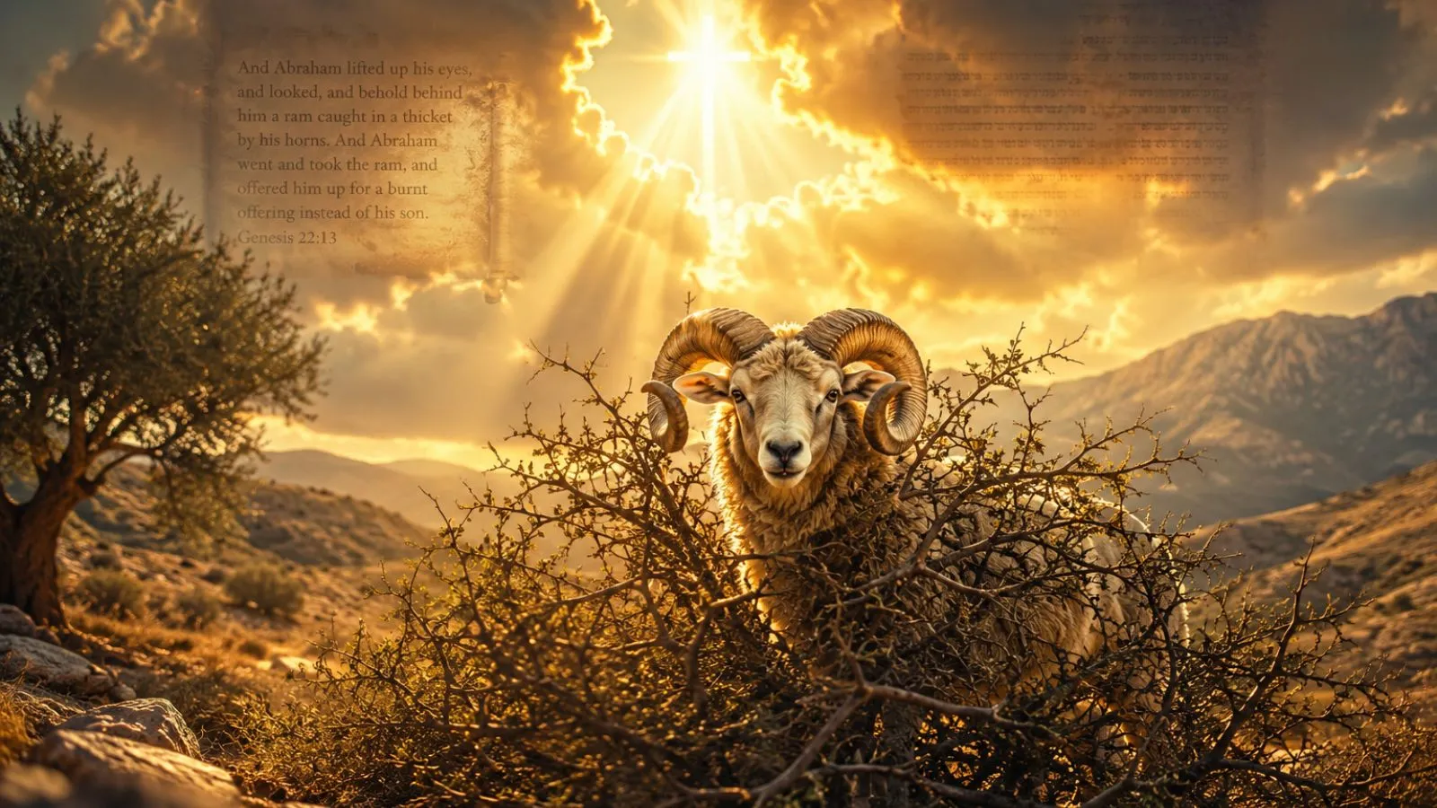 Ram in the Bush Bible